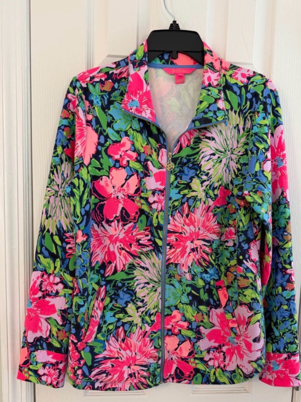 Ladies Lilly Pulitzer Medium Full Zip Jacket
